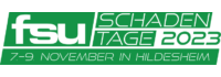 Logo FSU Schadentage 2023 mit Datum
